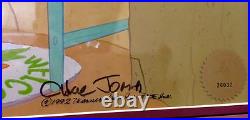 Warner Bros Cel Bugs Bunny Home Sweet Home Signed Chuck Jones Rare Edition COA