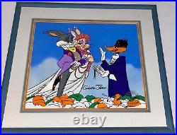 Warner Bros Cel Bugs Bunny Marriage Made In Heaven Signed Chuck Jones Cell Rare