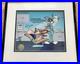 Warner Bros Cel Bugs Bunny Porky Pig Chuck Jones Signed Mouthful AP 49/50 Rare