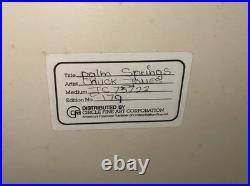 Warner Bros Cel Bugs Bunny Roadrunner Wile E Palm Springs Signed Chuck Jones