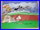 Warner Bros Cel Bugs Bunny The Great Chase Road Runner Daffy Signed Chuck Jones