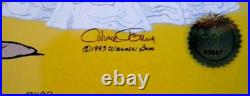 Warner Bros Cel Daffy Duck Bow & Error Chuck Jones Signed Last Number 500/500