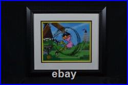 Warner Bros Cel Daffy Duck Par None Signed Chuck Jones Rare Animation Art Cell