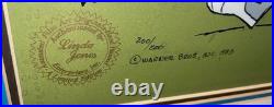 Warner Bros Cel Hunting Season Bugs Bunny Signed Chuck Jones Last Edition #200