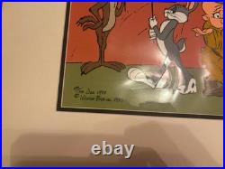 Warner Bros Cel Hunting Season Bugs Bunny Signed Chuck Jones Last Number 159/200