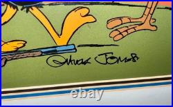 Warner Bros Cel Hunting Season Bugs Bunny Signed Chuck Jones Last Number 200/200 Warner Bros Cel Hunting Season Bugs Bunny Signed Chuck Jones Last Number 200/200