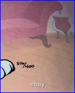 Warner Bros Cel Pepe Le Pew 50th Birthday Chuck Jones Signed Animation