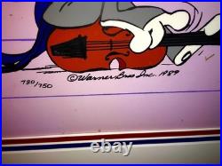 Warner Bros Cel & Promo Quintet Bugs Bunny Daffy Rare Signed Chuck Jones Art