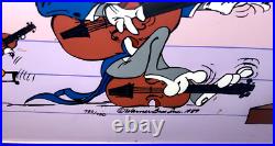 Warner Bros Cel & Promo Quintet Bugs Bunny Daffy Rare Signed Chuck Jones Art