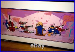 Warner Bros Cel & Promo Quintet Bugs Bunny Daffy Rare Signed Chuck Jones Art