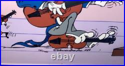 Warner Bros Cel & Promo Quintet Bugs Bunny Daffy Rare Signed Chuck Jones Art