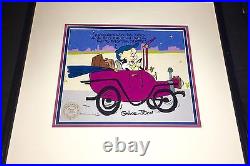 Warner Bros Cel Sylvester Porky Pig Claws For Alarm Signed Chuck Jones Animation