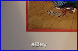 Warner Bros Cell Chuck Jones Next To The Last Chance Saloon LE 706/750 Signed