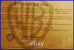 Warner Bros Chuck Jones Signed 1997 Sylvester Cat Art Print Father of the Bird