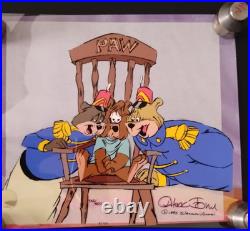 Warner Bros. Limited Edition Bear Animation Cel by Chuck Jones Signed 1995 COA