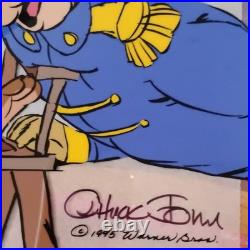 Warner Bros. Limited Edition Bear Animation Cel by Chuck Jones Signed 1995 COA
