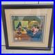 Warner Bros Looney Tunes Chuck Jones Signed Cel Nasty Canasta Daffy Duck withCOA