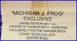 Warner Bros Looney Tunes Michigan J. Frog One Froggy Evening Signed LE Cel COA