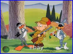 Warner Bros Masters Collection Identity Cwisis Cel 269 / 500 Chuck Jones Signed