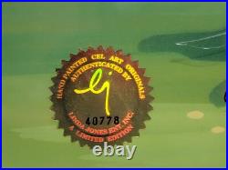 Warner Bros Masters Collection Identity Cwisis Cel 269 / 500 Chuck Jones Signed