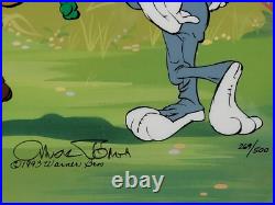 Warner Bros Masters Collection Identity Cwisis Cel 269 / 500 Chuck Jones Signed