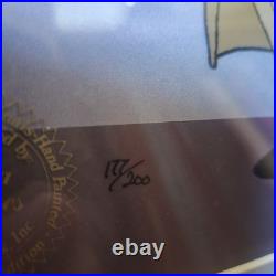 Warner Bros Porky as Watson Limited Edition Animation Cel Signed Chuck Jones Fr