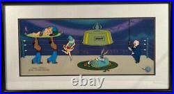 Warner Bros. Ravishing Ronald with Bugs Bunny LTD ED Pan Cel SIGNED, NEW