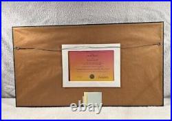 Warner Bros. Ravishing Ronald with Bugs Bunny LTD ED Pan Cel SIGNED, NEW