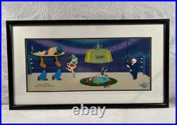 Warner Bros. Ravishing Ronald with Bugs Bunny LTD ED Pan Cel SIGNED, NEW
