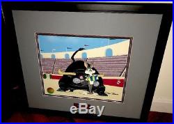 Warner Brothers Bugs Bunny Cel Bully For Bugs III Signed Chuck Jones Rare Cell