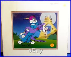 Warner Brothers Bugs Bunny Cel The Prince's Bride Chuck Jones Signed Rare Cell