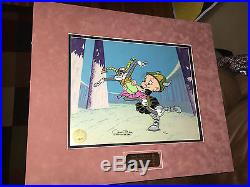 Warner Brothers Bugs Bunny Cel WHAT'S OPERA DOC IV Rare Chuck Jones signed cell