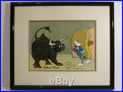 Warner Brothers Bugs Bunny Looney Tunes Bully For Bugs I Signed Chuck Jones Cel