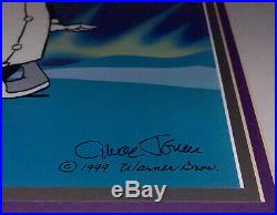 Warner Brothers Cel Bugs Bunny Frigid Hare II Signed Chuck Jones Rare Cell