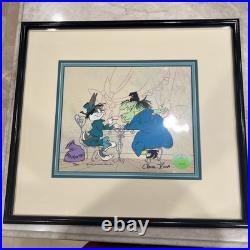 Warner Brothers Cel Bugs Bunny Witch Hazel II Rare Signed Chuck Jones Art Cell