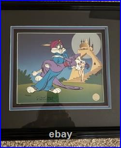 Warner Brothers Cel Chuck Jones Signed COA LE Bugs Bunny Cel