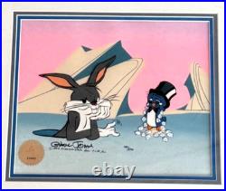 Warner Brothers Cel Frigid Hare Very Rare 410/500 Chuck Jones Signed