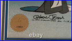 Warner Brothers Cel Frigid Hare Very Rare 410/500 Chuck Jones Signed