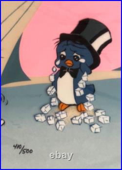 Warner Brothers Cel Frigid Hare Very Rare 410/500 Chuck Jones Signed