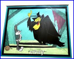Warner Brothers Cel LE 76/100 Chuck Jones Signed Custom Framed Very Rare