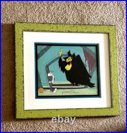 Warner Brothers Cel LE 76/100 Chuck Jones Signed Custom Framed Very Rare