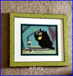 Warner Brothers Cel LE 76/100 Chuck Jones Signed Custom Framed Very Rare
