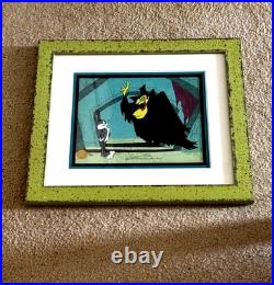 Warner Brothers Cel LE 76/100 Chuck Jones Signed Custom Framed Very Rare