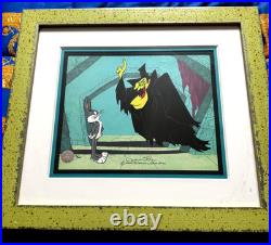Warner Brothers Cel LE 76/100 Chuck Jones Signed Custom Framed Very Rare