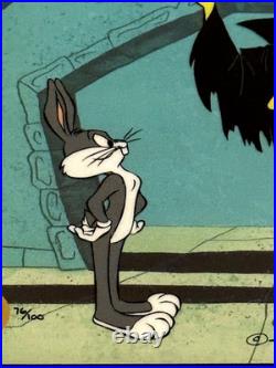 Warner Brothers Cel LE 76/100 Chuck Jones Signed Custom Framed Very Rare