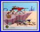 Warner Brothers Cel LE Chuck Jones Signed Wile E Coyote RoadRunner Cel