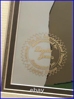 Warner Brothers Cel LE Chuck Jones Signed Wile E Coyote RoadRunner Cel