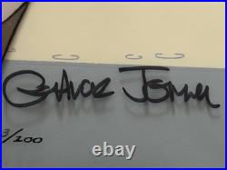 Warner Brothers Cel LE Chuck Jones Signed Wile E Coyote RoadRunner Cel