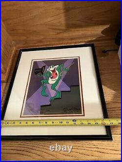 Warner Brothers Cel Michigan J Frog 4 Signed Chuck Jones Animation COA