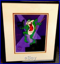 Warner Brothers Cel Michigan J Frog 4 Signed Chuck Jones Rare Animation Cell